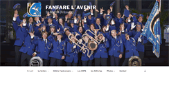 Desktop Screenshot of fanfare-st-martin.ch